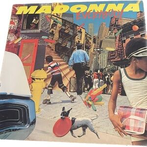 Madonna "Everybody"' *First Release* Vinyl Record 1982 45 RPM 12 inch Vinyl